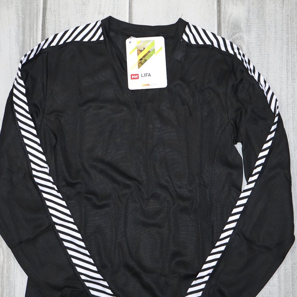 New Helly Hansen Hh Lifa Crew Base Layer Top - Women's View 4